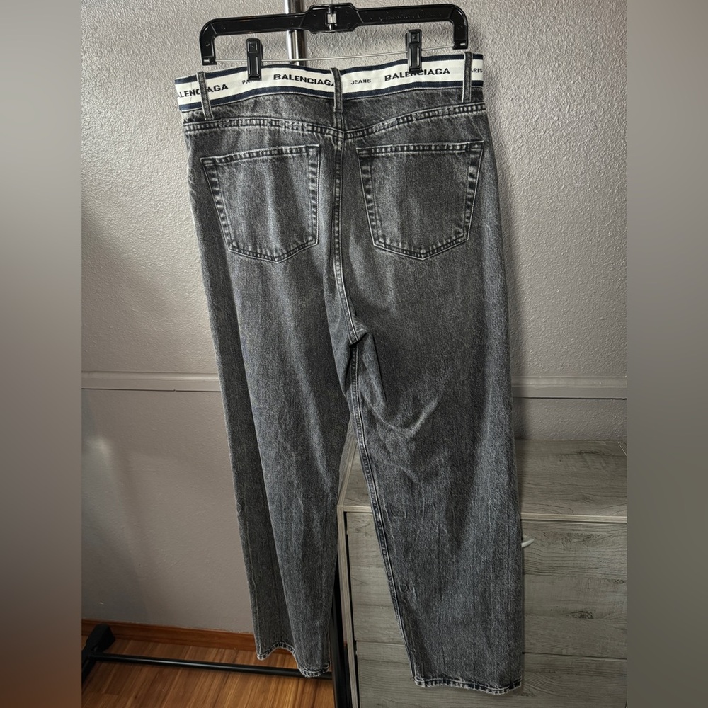 BALENCIAGA Logo Waistband Jean size small - Picture 6 of 11